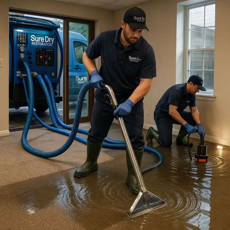 Water Extraction and Removal process in Chuluota, FL